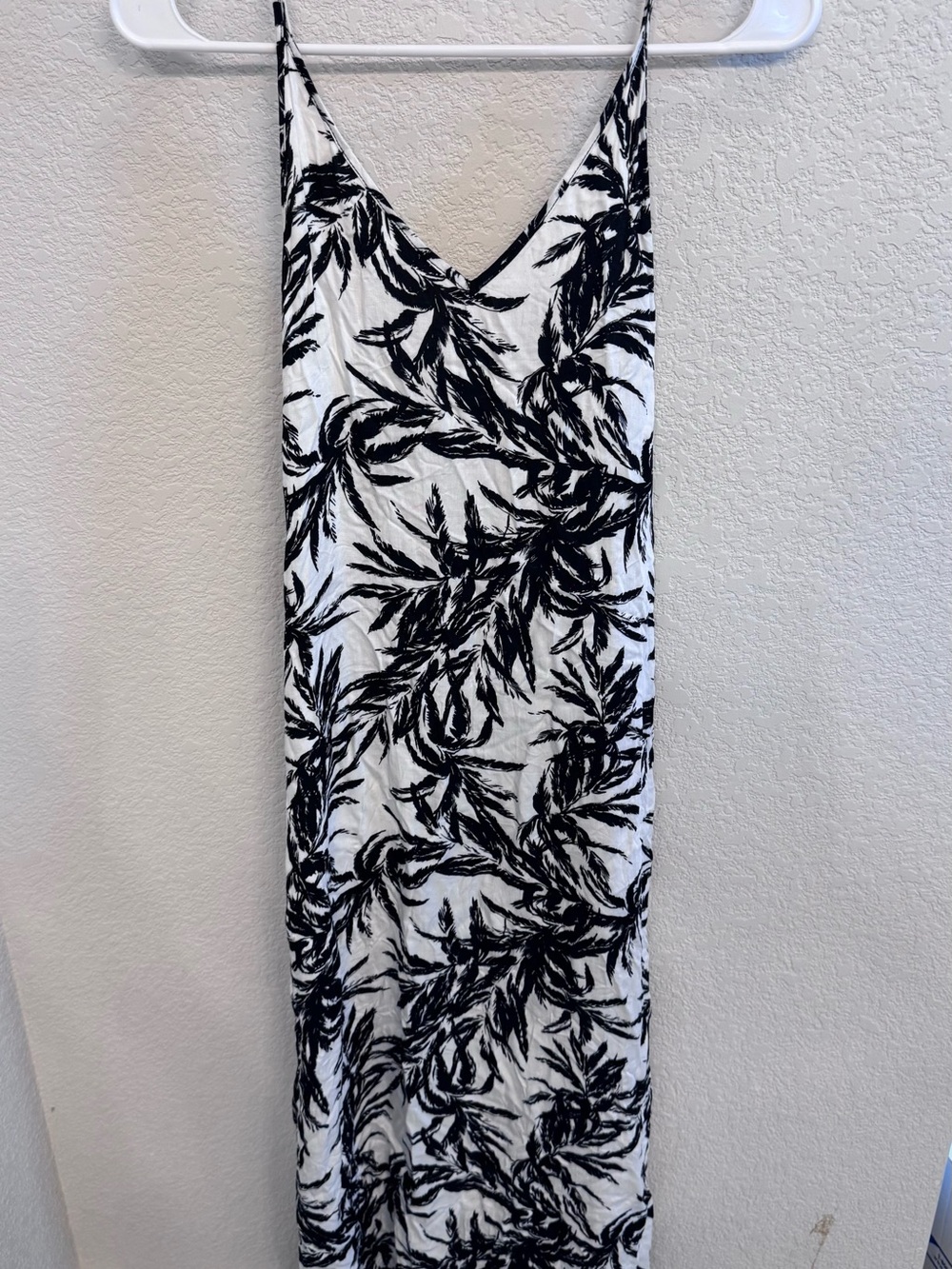 Onia Black and White Maxi Dress